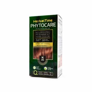 Herbal Time Phytocare Farba do Włosów Naturalna 7C Warm Copper / Ciepły Miedziany