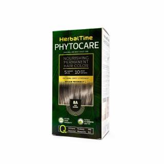 Herbal Time Phytocare Farba do Włosów Naturalna 8A Ash Blonde / Popielaty Blond