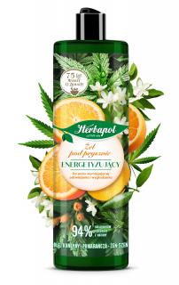 Herbapol Żel pod Prysznic Energetyzujący Olej Konopny 400 ml
