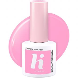 Hi Hybrid Lakier Hybrydowy Nr 221 Creamy Pink 5ml