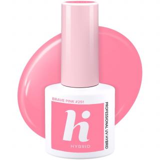 Hi Hybrid Lakier Hybrydowy Nr 251 Brave Pink 5ml