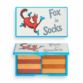 I Heart Revolution X Dr.Seuss Paleta Do Konturowania Fox In Socks 1szt