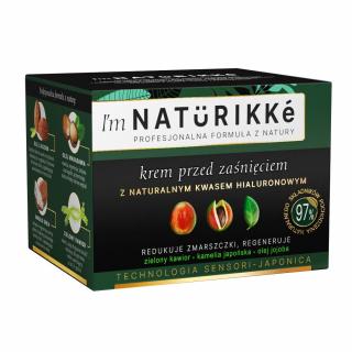 I`M Naturikke Krem Przed Zaśnięciem Z Naturalnym Kwasem Hialuronowym 50ml