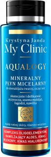 Janda My Clinic Aqualogy Mineralny Płyn Micelarny Do Demakijażu - Do Każdego Rodzaju Cery 400ml