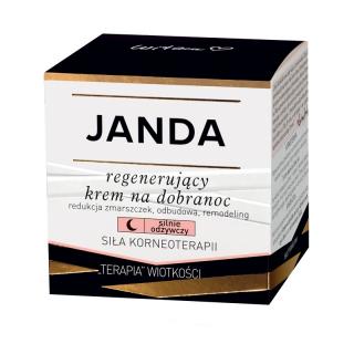 Janda Silna Regeneracja Krem Regenerujący - Silnie Odżywczy Na Dobranoc 50ml