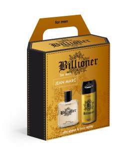 Jean Marc Billioner Zestaw Męski Dezodorant 150 ml + Woda po Goleniu 100 ml