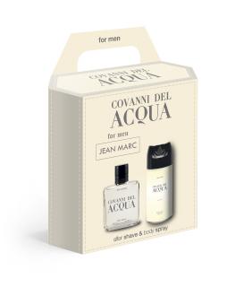 Jean Marc Covanni Del Acqua Zestaw Dezodorant 150 ml + Woda po Goleniu