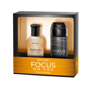 Jean Marc Focus You Zestaw Woda Toaletowa 100 ml + Dezodorant 150 ml