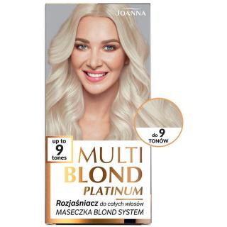 Joanna Multi Blond Platinum Rozjaśniacz Do Całych Włosów do 9 Tonów