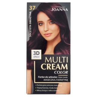 Joanna Multi Cream Color Farba do Włosów nr 37 Soczysta Oberżyna