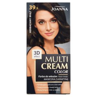 Joanna Multi Cream Color Farba do Włosów nr 39.5 Herbaciany Brąz