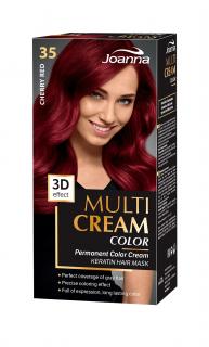 Joanna Multi Cream Color Farba Nr 35 Wiśniowa Czerwień