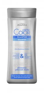 Joanna Ultra Color System Szampon Do Włosów Blond,Rozjaśnionych I Siwych 200ml
