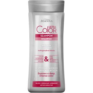 Joanna Ultra Color System Szampon Włosy Czerwone Wiśniowe Intensywny Kolor 200 ml