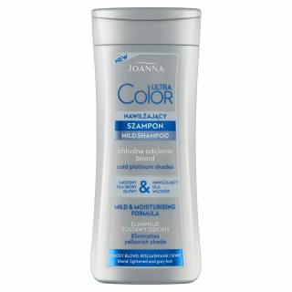 Joanna Ultra Color Szampon Nawilżający - Chłodne Odcienie Blond 200ml