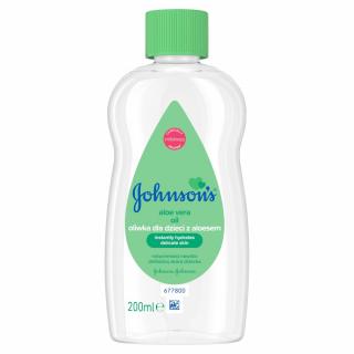 JOHNSON Aloe Vera Oil Oliwka dla Dzieci z Aloesem 200ml