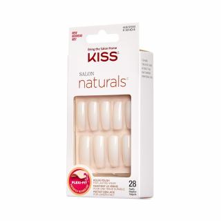 Kiss Salon Sztuczne Paznokcie Naturals - Go Rouge 1op.(28szt)