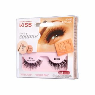 Kiss Sztuczne Rzęsy True Volume - Ritzy (Natural Black) 1op.