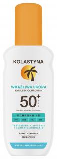 Kolastyna Emulsja Do Opalania w Sprayu - Do Skóry Wrażliwej SPF50+ 150ml