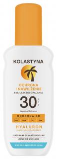 Kolastyna Emulsja Do Opalania w Sprayu - Ochrona I Nawilżenie SPF30 150ml