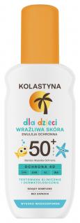 Kolastyna Emulsja Ochronna Dla Dzieci - Wrażliwa Skóra SPF50+ 150ml