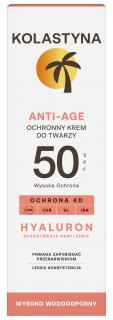 Kolastyna Krem Ochronny Do Twarzy - Anti Age SPF50 50ml