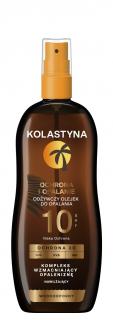Kolastyna Odżywczy Olejek Do Opalania - Ochrona I Opalanie SPF10 150ml