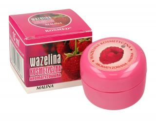 Kosmed Wazelina Kosmetyczna Aromatyzowana - Malina 15ml