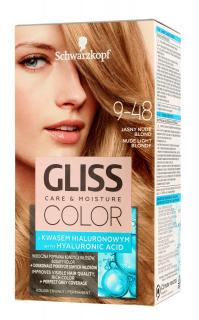 Krem Koloryzujący do Włosów H Gliss Color 7-42 Nude Beige Blonde
