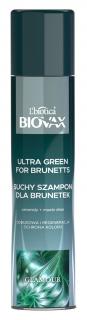 L Biotica Biovax Glamour Suchy Szampon Do Włosów Dla Brunetek - Ultra Green