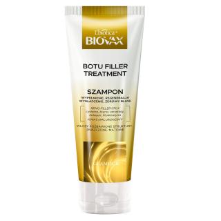 L`Biotica Biovax Glamour Szampon Wypełniająco-Wygładzający Włosy 200ml