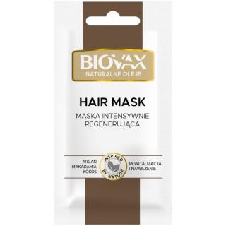 L`Biotica Biovax Hair Mask Maska Do Włosów Intensywnie Regenerująca - Naturalne Oleje 20ml - Saszetka