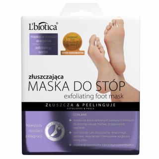 L`Biotica Maska Złuszczająca Do Stóp W Postaci Skarpetek 40ml