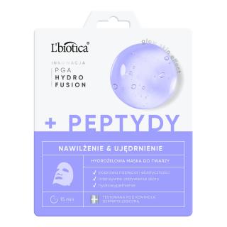 L`Biotica PGA Hydr Fusion + Peptydy Hydrożelowa Maska do Twarzy Nawilżenie i Ujędrnianie