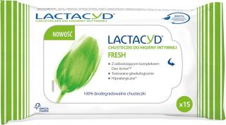 Lactacyd Fresh Chusteczki Do Higieny Intymnej 1op.-15szt