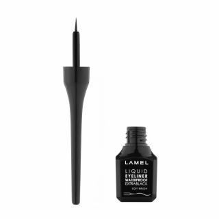 Lamel Basic Liquid Eyeliner Z Miękkim Pędzelkiem - Extrablack 3.5ml