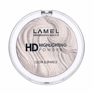 Lamel Insta Puder Rozświetlający Do Twarzy Hd Highlihting Glow Sparkle Nr 401 12g