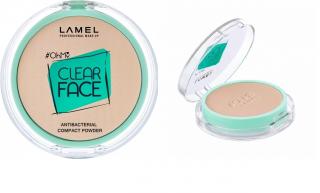 Lamel Ohmy Clear Face Puder Kompaktowy Antybakteryjny Nr 401 6g