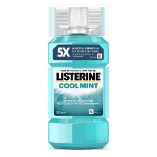 Listerine Płyn do Płukania Jamy Ustnej Cool Mint 500ml