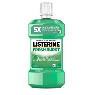 Listerine Płyn do Płukania Jamy Ustnej Fresh Burst 500ml