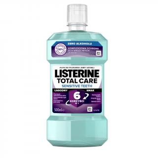 Listerine Total Care Sensitive Płyn Do Płukania Jamy Ustnej 500ml