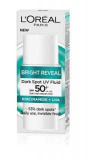 LOREAL Bright Reveal Fluid Redukujący Przebarwienia SPF 50+ 50ml