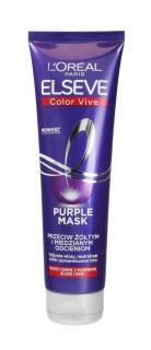 Loreal Elseve Color-Vive Purple Maska Do Włosów Przeciw Żółtym I Miedzianym Odcieniom 150ml