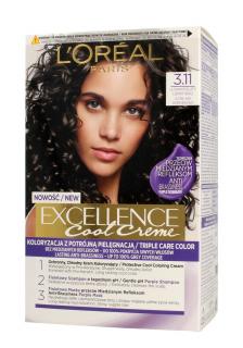 Loreal Excellence Cool Creme Krem Koloryzujący 3.11 Ultra Popielaty Ciemny Brąz 1op.