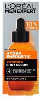 Loreal Men Expert Hydra Energetic Serum Shot do Twarzy z Witamina C 30ml