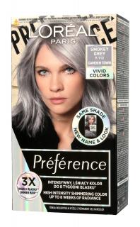 Loreal Preference Vivid Colors Farba Do Włosów Nr 9.112 Smokey Grey (Camden Town) 1op.