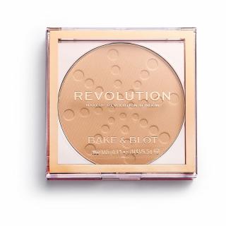 Makeup Revolution Bake Blot Puder Prasowany Beige 5.5g