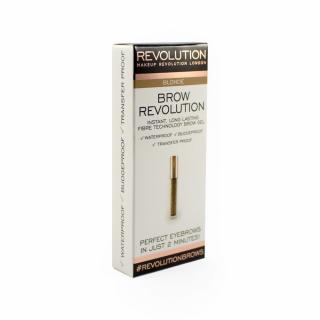 Makeup Revolution Brow Revolution Żel Do Brwi Blonde 3.8g