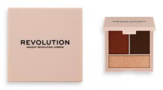 Makeup Revolution Face Powder Contour Compact Zestaw Do Konturowania Medium 1szt