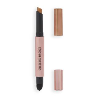 Makeup Revolution Lustre Wand Eyeshadow Stick Cień do Powiek w Sztyfcie - Obsessed Bronze 1szt